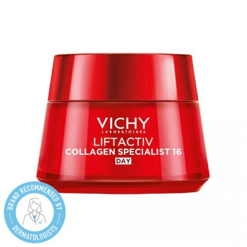Vichy Liftactiv Collagen Specialist, Κρέμα Ημέρας για Επανόρθωση Βαθιών & Κάθετων Ρυτίδων 50ml Vichy Liftactiv Collagen Specialist, Κρέμα Ημέρας για Επανόρθωση Βαθιών & Κάθετων Ρυτίδων 50ml