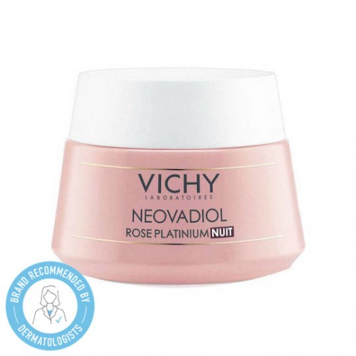 Vichy Neovadiol Rose Platinum Φροντίδα Νύχτας για Αναζωογόνηση & Τόνωση 50ml