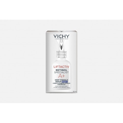 Vichy Liftactiv Retinol Specialist Deep Wrinkles Serum A+ 0.2% Pure Retinol, Διορθώνει την Εμφάνιση Τον Ρυτίδων 30ml Vichy Liftactiv Retinol Specialist Deep Wrinkles Serum A+ 0.2% Pure Retinol, Διορθώνει την Εμφάνιση Τον Ρυτίδων 30ml