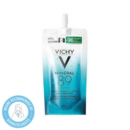 Vichy Mineral 89 Booster Refill Καθημερινό Βooster Eνυδάτωσης & Eλαστικότητας Της Επιδερμίδας 50ml