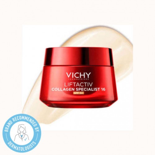 Vichy Liftactiv Collagen Specialist 16 Αντιγηραντική Κρέμα Ημέρας SPF50 με Αντηλιακή Προστασία 50ml Vichy Liftactiv Collagen Specialist 16 Αντιγηραντική Κρέμα Ημέρας SPF50 με Αντηλιακή Προστασία 50ml