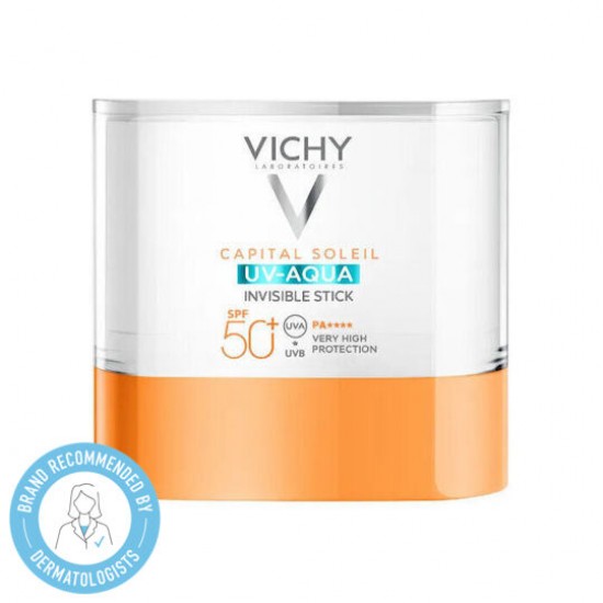 Vichy Capital Soleil UV Aqua Αντηλιακό Stick Προσώπου SPF50 9gr