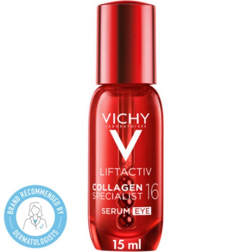 Vichy Liftactiv Collagen Specialist 16 Eye Serum Ορός Ματιών για Ενίσχυση του Κολλαγόνου & Αναζωογόνηση 15ml