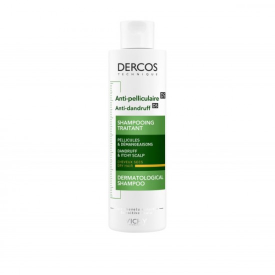 Vichy Dercos Anti Dandruff Shampoo DS Αντιπυτιριδικό Σαμπουάν για Ξηρά Μαλλιά 200ml