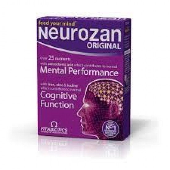  Neurozan Original Σύνθεση Θρεπτικών Συστατικών για την Υγεία του Εγκεφάλου 30 Tablets