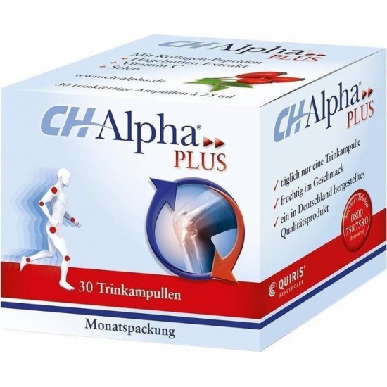CH-Alpha Plus Fortigel Υδρολυμένο Πόσιμο Κολλαγόνο 30 Φιαλίδια x 25ml