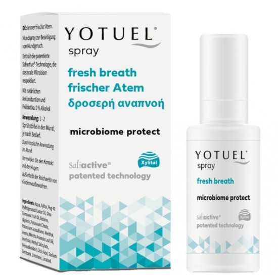 Yotuel Fresh Breath Microbiome Mouthspray Σπρέι για Δροσερή Αναπνοή 15ml