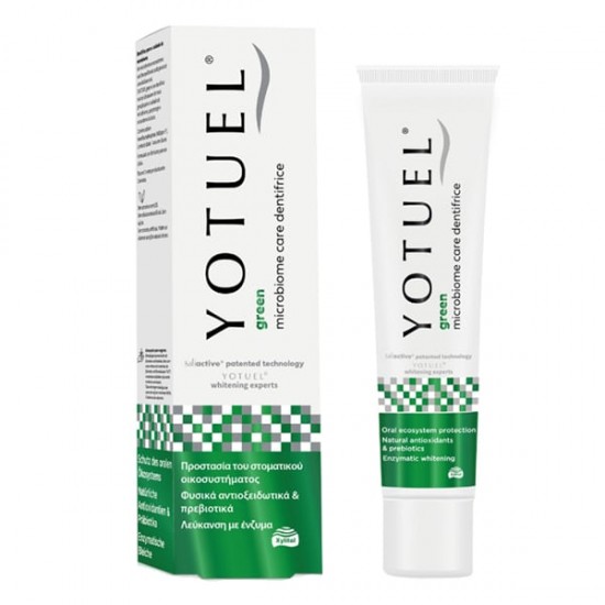 Yotuel Green Microbiome Care Οδοντόκρεμα για Λεύκανση με Ένζυμα 100ml