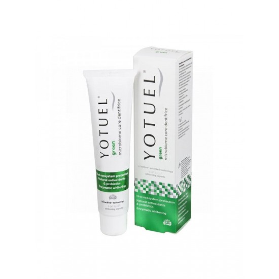 Yotuel Green Microbiome Care Οδοντόκρεμα για Λεύκανση με Ένζυμα 100ml