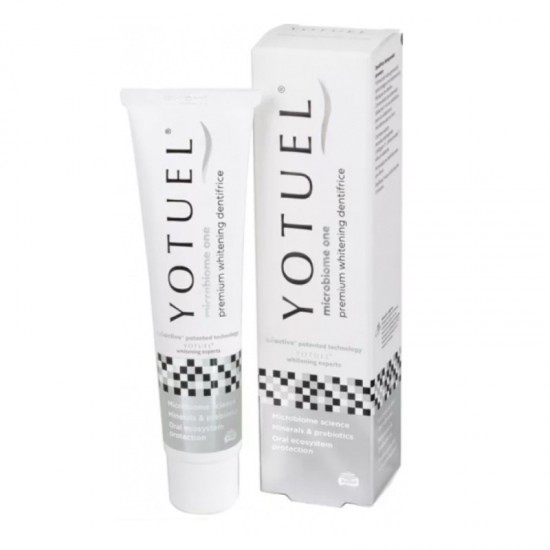 Yotuel Microbiome One Premium Whitening Toothpaste Λευκαντική Οδοντόκρεμα για τη Φροντίδα του Μικροβιώματος του Στόματος 75ml