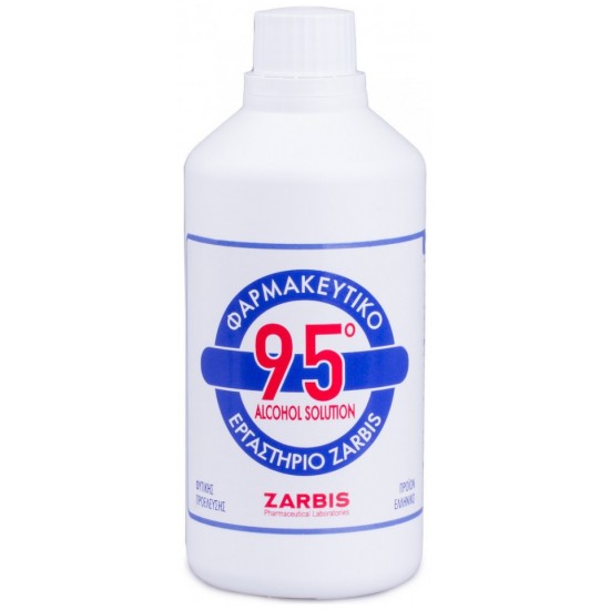 Zarbis Οινόπνευμα Φαρμακευτικό 95 βαθμών, 250ml