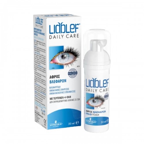Zwitter Liablef Daily Care Eyelid Foam Αφρός Βλεφάρων με Τερπινεν-4-όλη 0.5% 50ml Zwitter Liablef Daily Care Eyelid Foam Αφρός Βλεφάρων με Τερπινεν-4-όλη 0.5% 50ml