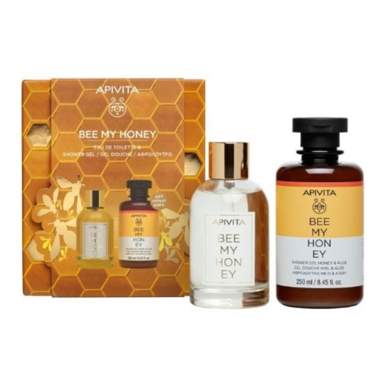 Apivita Promo Bee My Honey Eau De Toilette Spray 100ml & ΔΩΡΟ Αφρόλουτρο 250ml