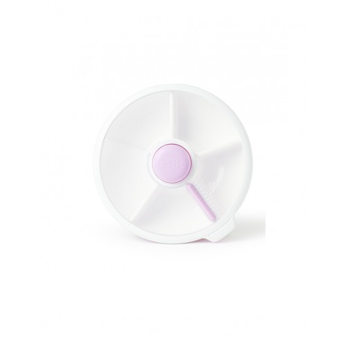 Gobe Snack Spinner Large, Δοχείο για Σνακ με Θήκες, Χρώμα Taro Purple