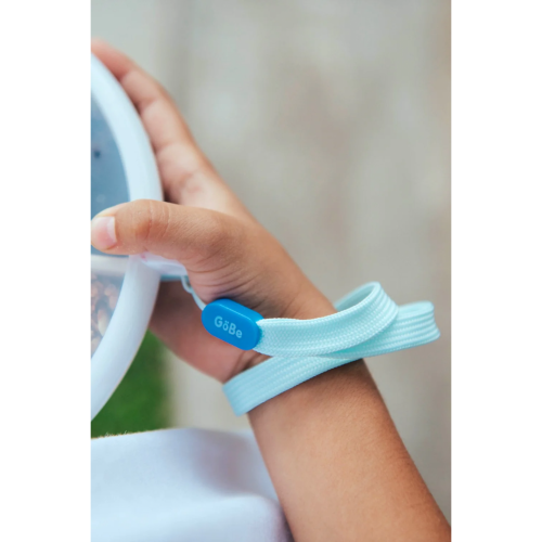 Gobe Snack Spinner, Δοχείο για Σνακ με Θήκες, Χρώμα Macaron Blue