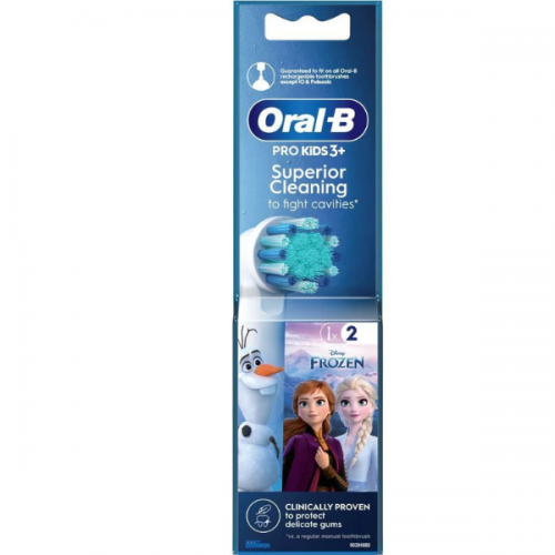 Oral-B Pro Kids 3+ Frozen, Ανταλλακτικά για Ηλεκτρική Παιδική Οδοντόβουρτσα 2τμχ Oral-B Pro Kids 3+ Frozen, Ανταλλακτικά για Ηλεκτρική Παιδική Οδοντόβουρτσα 2τμχ
