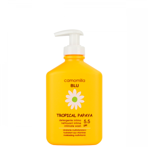 Camomilla BLU Tropical Papaya pH5.5 Intimate Wash, Λοσιόν Καθαρισμού Ευαίσθητης Περιοχής 300ml