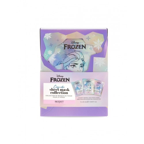 Mad Beauty Face Masks Frozen 3 Τεμάχια Mad Beauty Face Masks Frozen 3 Τεμάχια