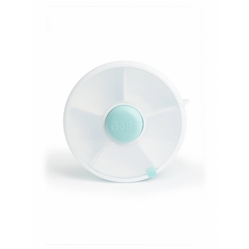 Gobe Snack Spinner, Δοχείο για Σνακ με Θήκες, Χρώμα Macaron Blue