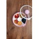Gobe Snack Spinner Large, Δοχείο για Σνακ με Θήκες, Χρώμα Taro Purple