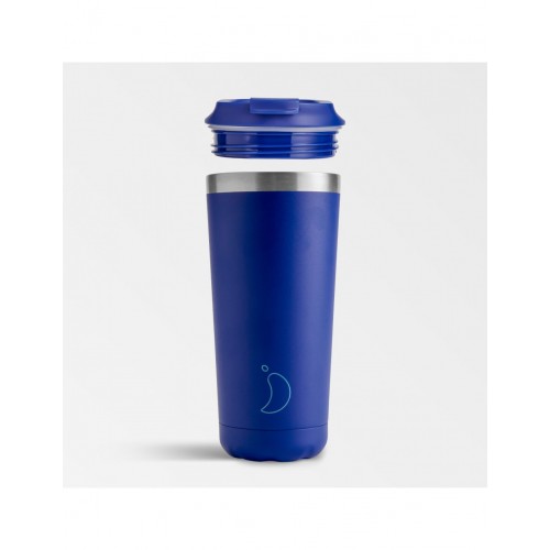 Chilly's Original Coffee Cup Matte Blue Ποτήρι Θερμός 500ml Chilly's Original Coffee Cup Matte Blue Ποτήρι Θερμός 500ml