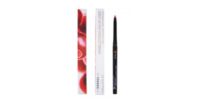 Korres Morello Stay-on lip  Liper Real Red