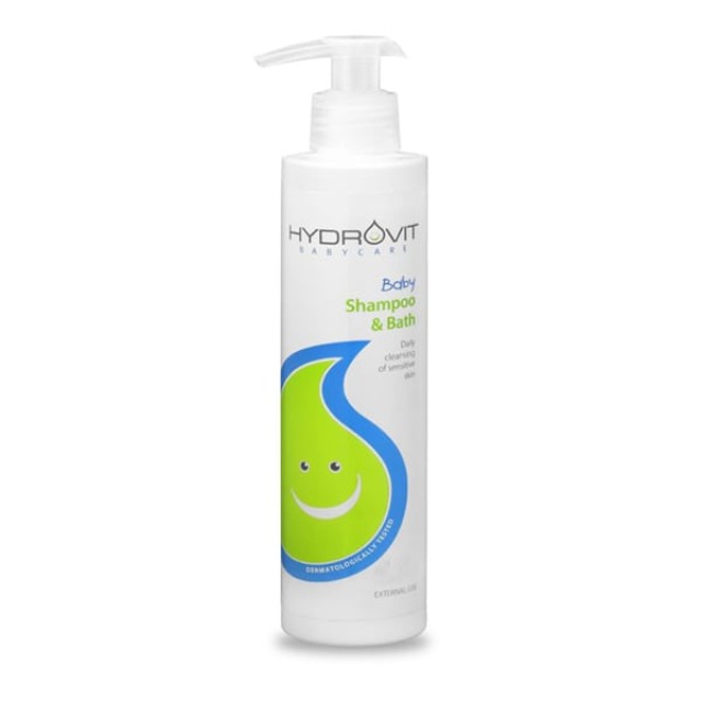 Hydrovit Baby Shampoo & Bath Ήπιο Σαμπουάν & Αφρόλουτρο 300ml