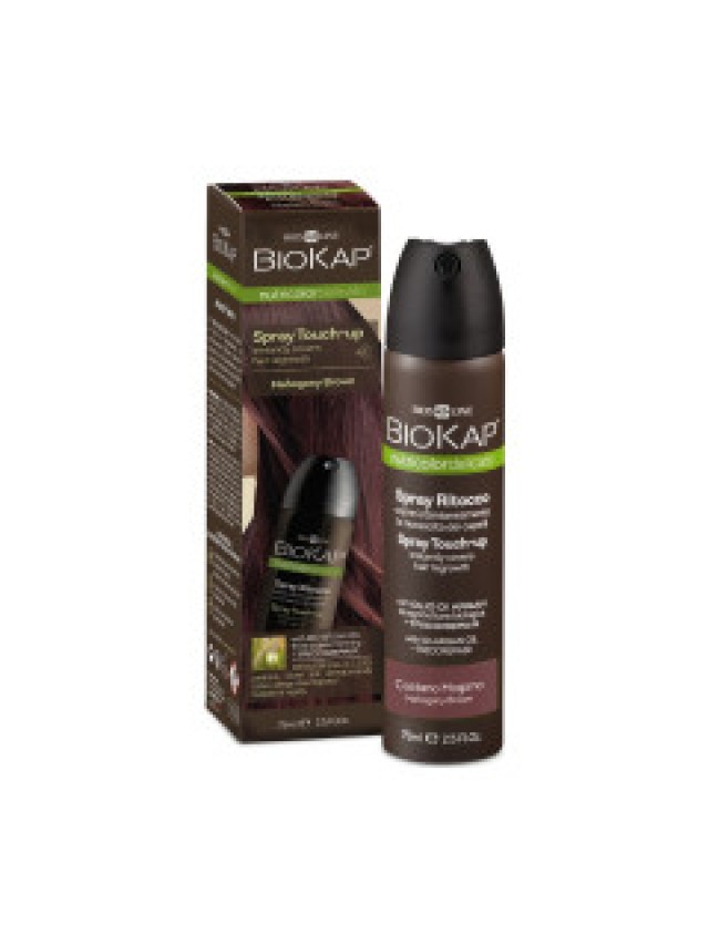 Biokap - Delicato Spray Touch up, Mahogany Chestnut 2.5 oz Καλύπτει Τέλεια και Άμεσα τις Ανεπιθύμητες Γκρίζες Ρίζες