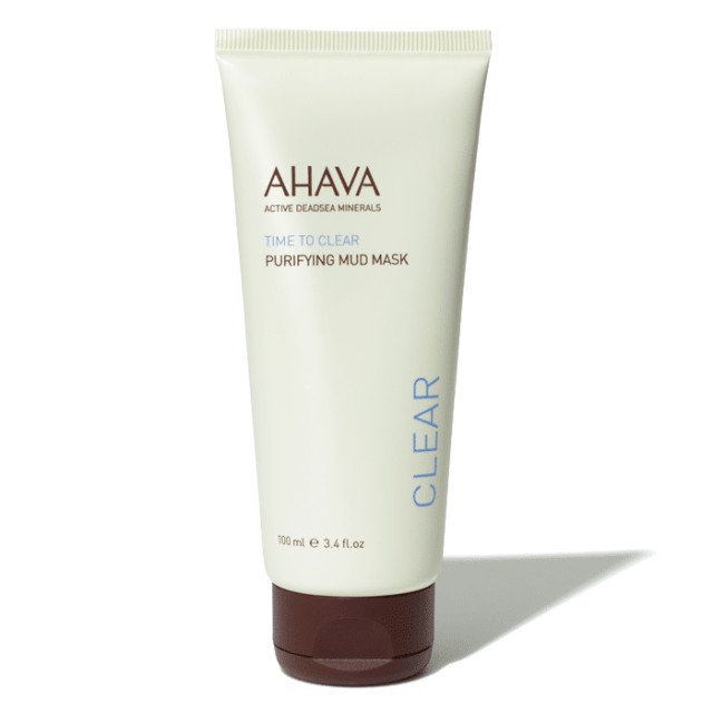 Ahava Time to Clear, Purifying Mud Mask, Μάσκα Καθαρισμού 100ml