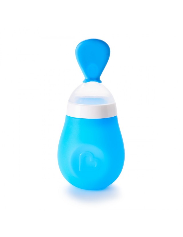 Munchkin Squeeze Spoon 4m+ Χρώμα Μπλε