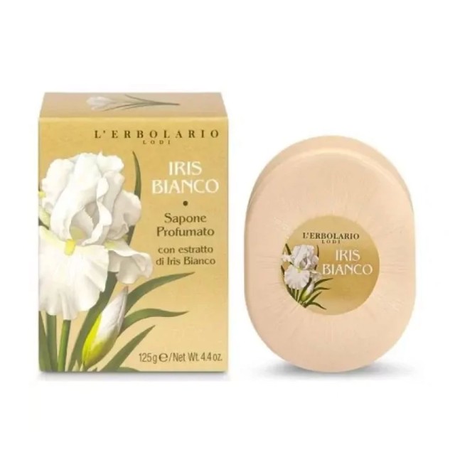 LErbolario Iris Bianco Αρωματικό Σαπούνι 125g