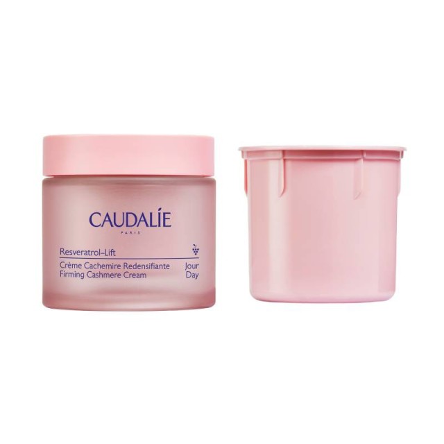 Caudalie Resveratrol-Lift Firming Cashmere Cream Refill, Αντιρυτιδική Κρέμα Ημέρας Ανταλλακτικό 50ml