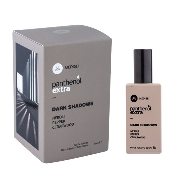 Panthenol Extra Dark Shadows Eau de Toilette Ανδρικό Άρωμα με Νερόλι, Πιπέρι & Σανταλόξυλο 50ml
