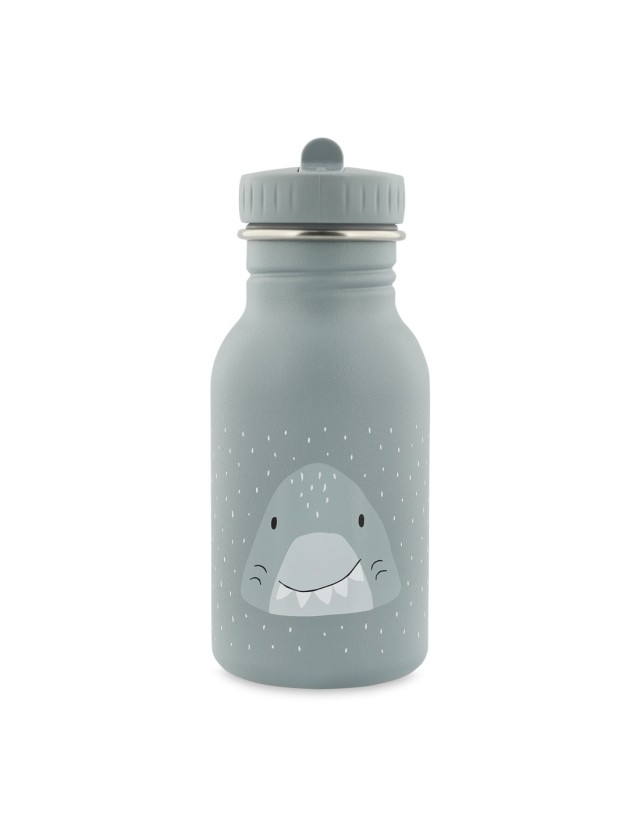 Trixie Water Drinking Bottle, Mr Shark Grey 350ml