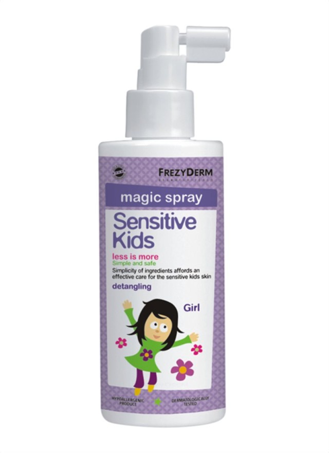 Frezyderm Sensitive Kids Magic Spray for Girls Μαλακτική Λοσιόν 150ml