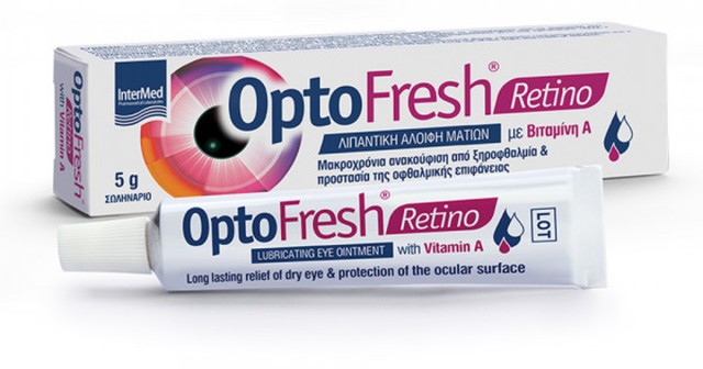 Intermed Optofresh Retino, Λιπαντική Αλοιφή Ματιών 5gr