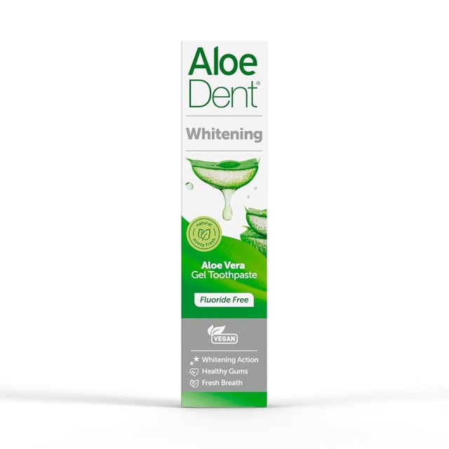 Optima AloeDent Whitening Toothpaste Οδοντόκρεμα Με Φυτικά Συστατικά & Λευκαντική Δράση 100ml