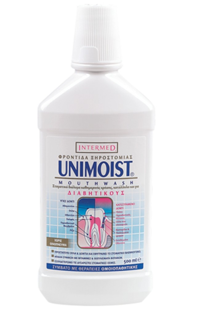 Intermed Unimoist Mouthwash, Στοματικό Διάλυμα 500ml