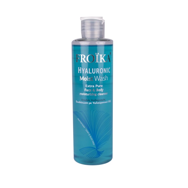 Froika Hyaluronic Moist Wash, Απαλός Καθαρισμός & Ενυδάτωση με Υαλουρονικό Οξύ 200ml