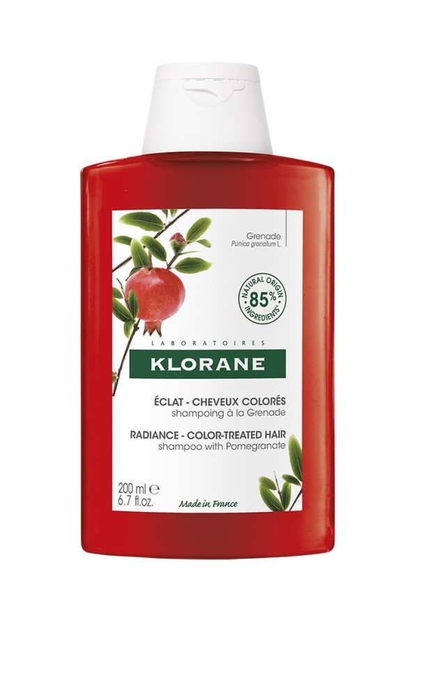 Klorane Grenade Σαμπουάν για Βαμμένα Μαλλιά με Ρόδι BIO 200ml