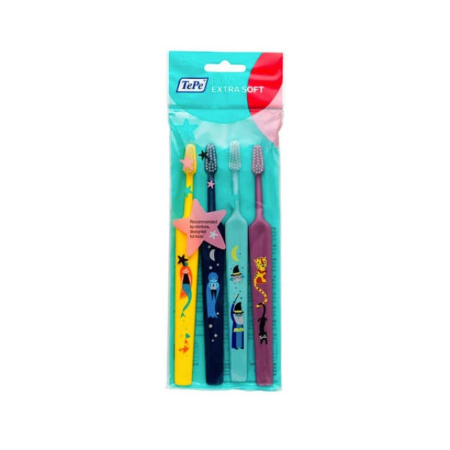 Tepe Kids Extra Soft, Οδοντόβουρτσες 4 Τεμάχια