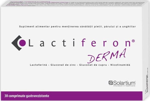 Lactiferon Derma Συμπλήρωμα διατροφής για την ακμή 30 Δισκία