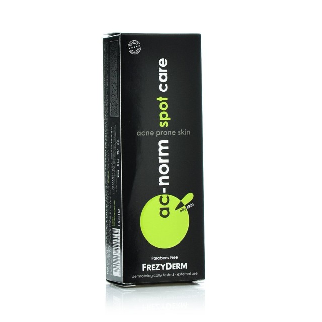 Frezyderm Ac-Norm Spot Care, Έγχρωμο Τζελ Ταχείας Δράσης για Τοπική Εφαρμογή 15ml