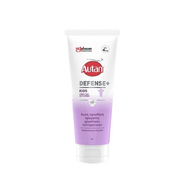 Autan Defense Kids Απωθητικό Κουνουπιών σε Μορφή Gel, Κατάλληλο για Παιδιά Από 2 Ετών 100ml
