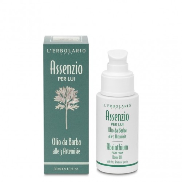 LErbolario Assenzio Per Lui Beard Oil, Λάδι για τα Γένια 30ml