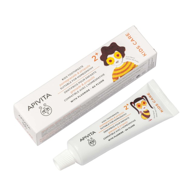 Apivita Kids Care Παιδική Οδοντόκρεμα, με Ρόδι & Πρόπολη 50ml