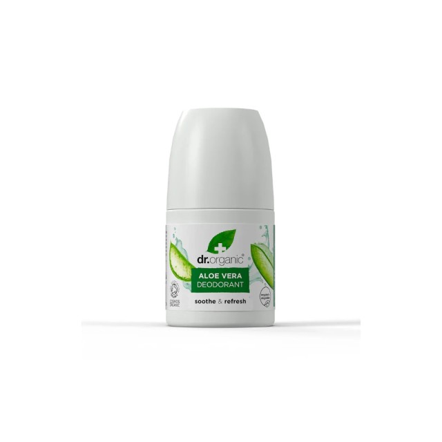 Dr.Organic Aloe Vera Deodorant Φυσικό Αποσμητικό με Αλόη Βέρα 50ml