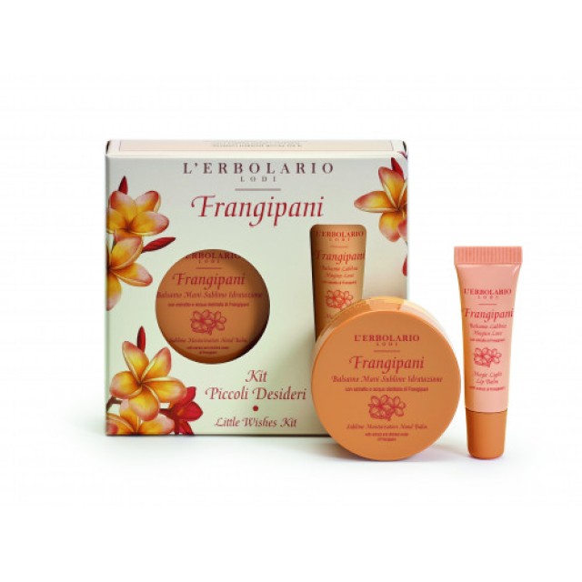 L Erbolario Kit Piccoli Desideri, Hand Balm Ενυδατική Κρέμα Χεριών 40ml & Lip Balm Λάμψης 10ml
