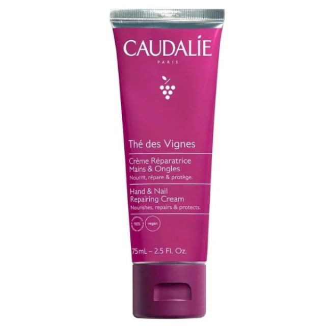 Caudalie The des Vignes Hand & Nail Repairing Cream Ενυδατική Κρέμα Χεριών & Νυχιών 75ml