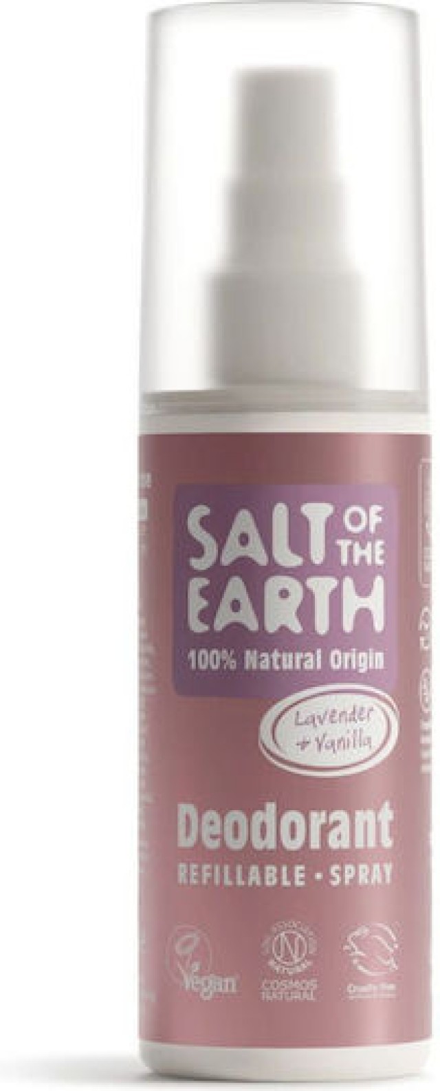 Salt of the Earth Natural Deodorant Spray Lavender & Vanilla , Αποσμητικό Σπρέι Λεβάντα & Βανίλια 100ml